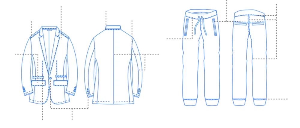 Áo khoác/Quần Tây casual